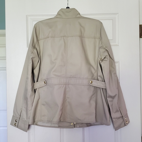 J.Crew Resin-coated Twill Field Jacket, Size S, XL - Picture 3 of 8